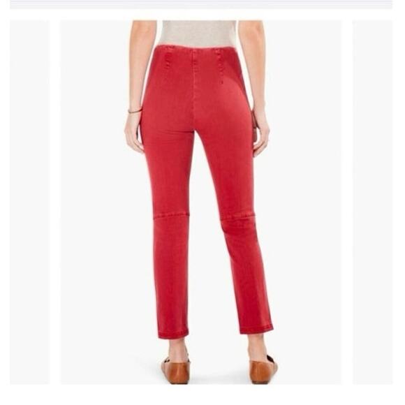 NIC+ZOE NWT Seams All Day Denim Slim Ankle Pants In Dahlia Size 16 - Picture 3 of 13